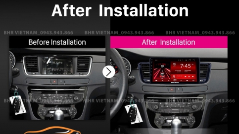 Màn hình DVD Android xe Peugeot 508 2010 - 2020 | Gotech GT8 Max
